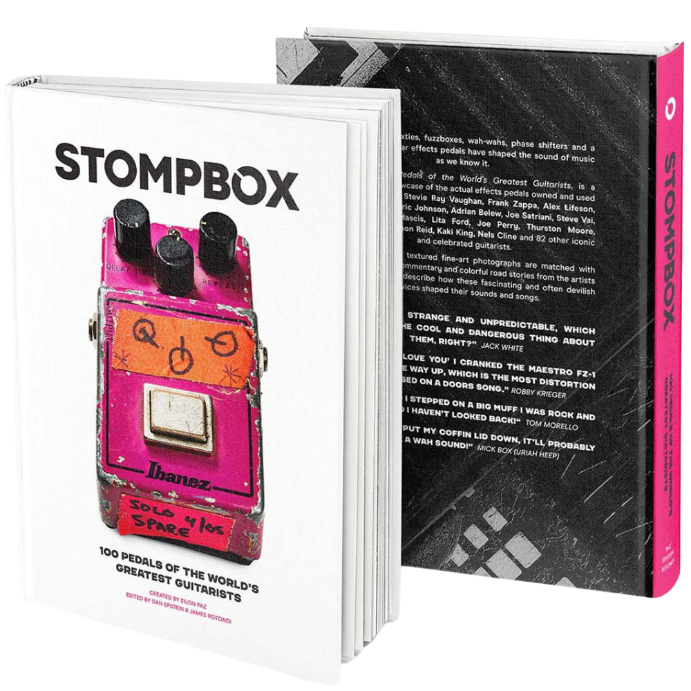 Stompbox Book 100 Pedal of the World’s Greatest Guitarists (First Edition) - Backstage Music