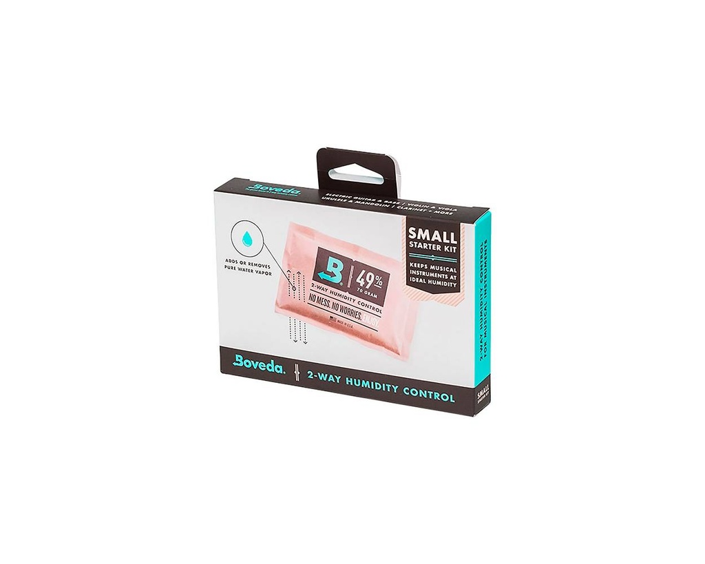 Boveda 2-Way Humidity Control, Small Starter Kit - Backstage Music