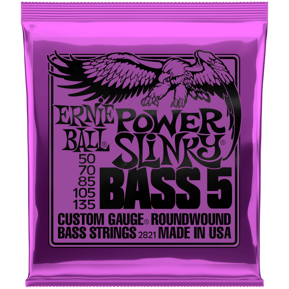 Ernie Ball 2821 Power Slinky Bass 5 - Backstage Music