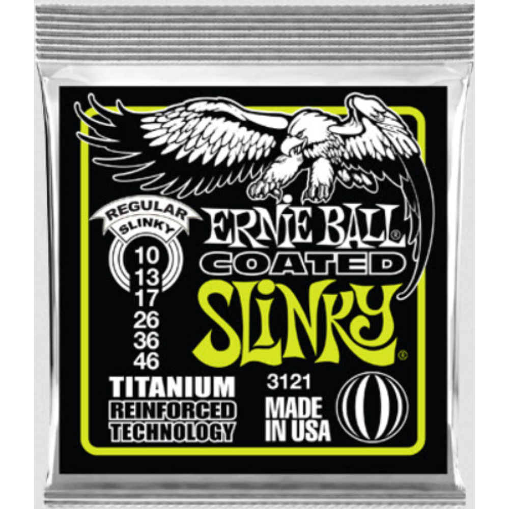 Ernie Ball 3121 Coated Regular Slinky - Backstage Music