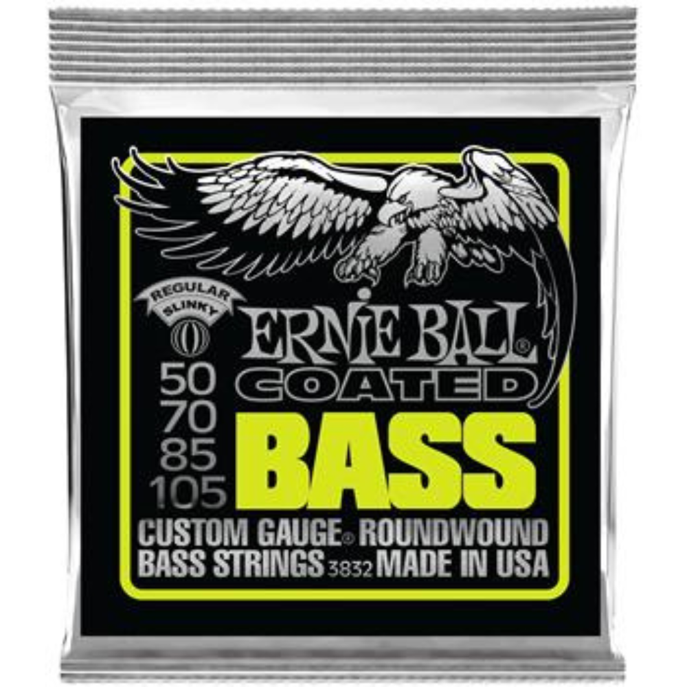 Ernie Ball 3832 Coated Bass Regular Slinky - Backstage Music