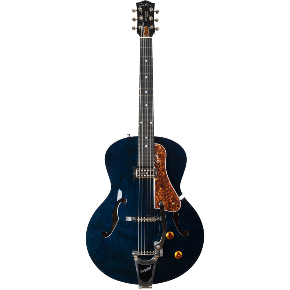 Godin 5th Avenue A/E Night Club Indigo Blue - Backstage Music
