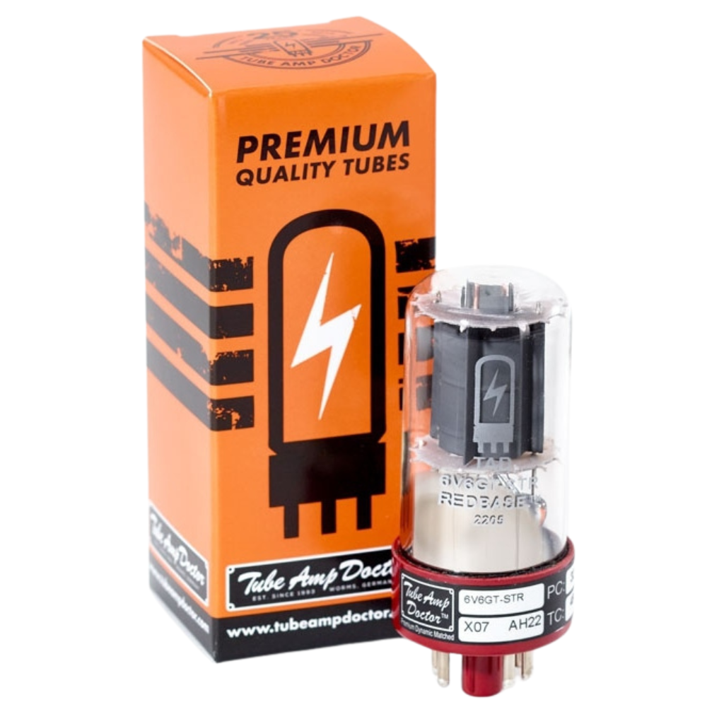 Tube Amp Doctor 6V6GTB-STR Red base TAD Premium Selected - Backstage Music