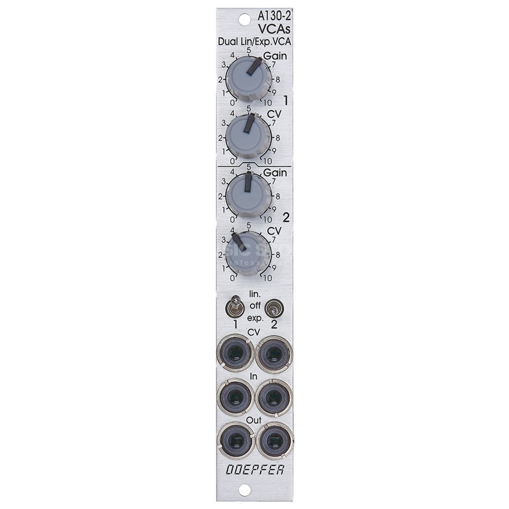 Doepfer A-130-2 Dual Lin./Exp. VCA - Backstage Music