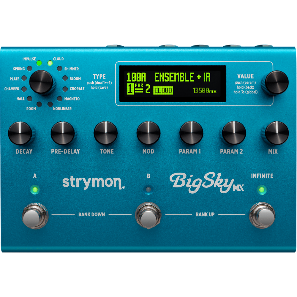Strymon BigSky MX Dual Reverb Engine - Backstage Music
