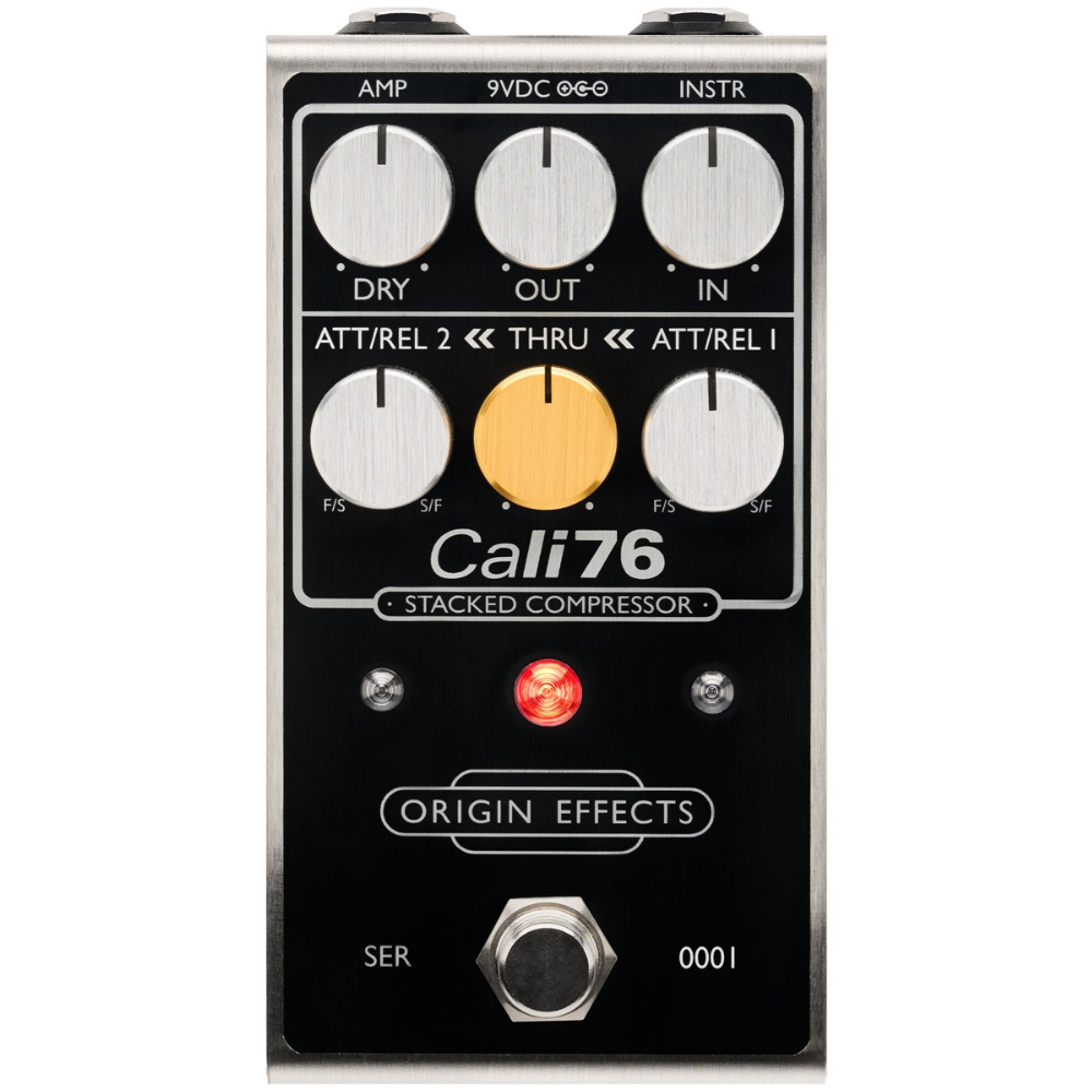 Origin Effects Cali76 Stacked Compressor Black - Backstage Music
