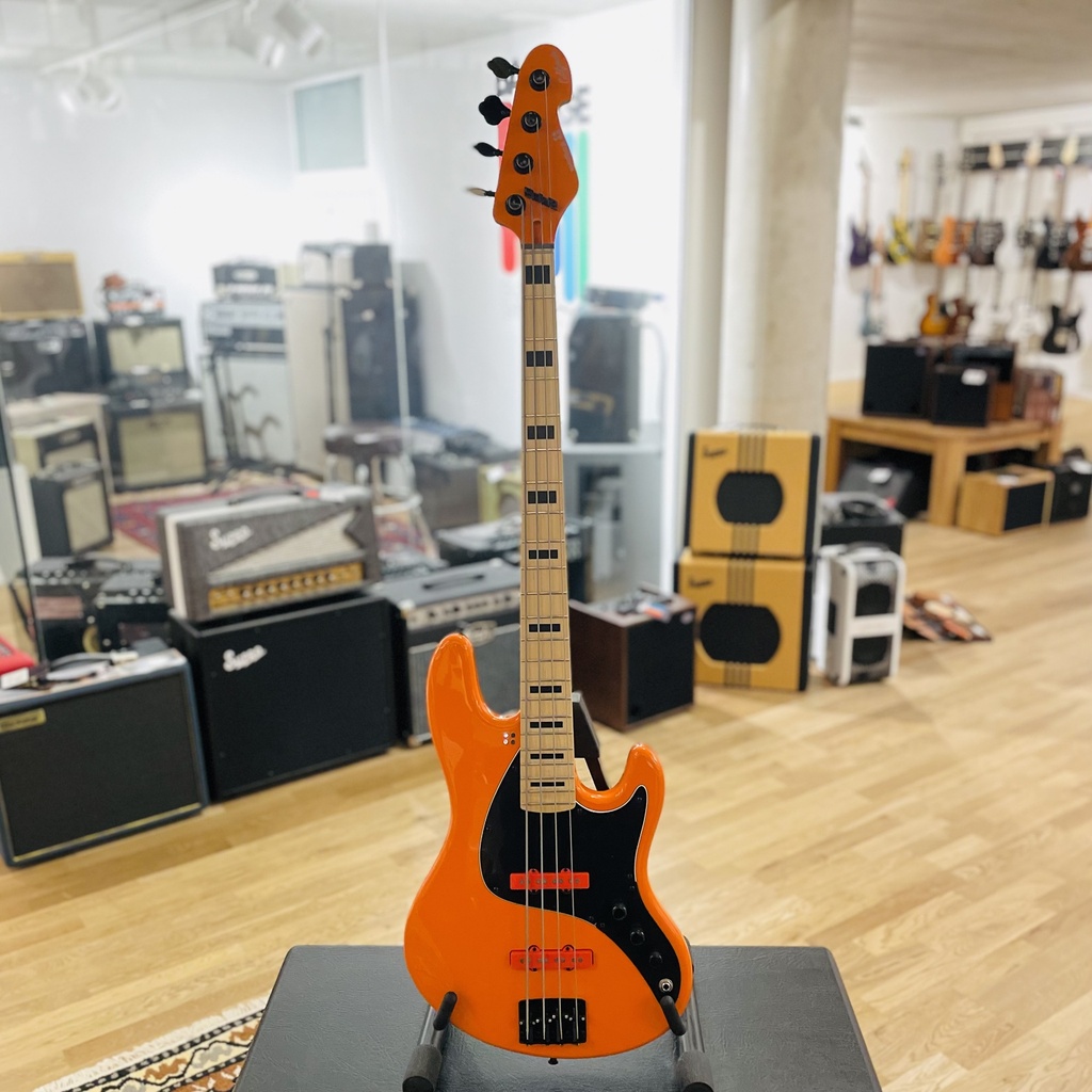 Sandberg Guitars California II TT-4 BassTheWorld Very Soft Aged Orange - Backstage Music