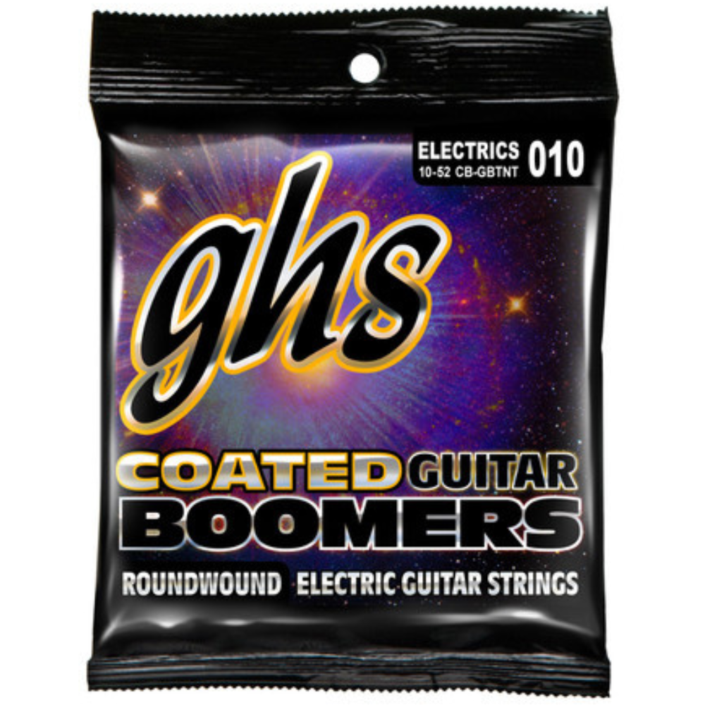GHS Coated Guitar Boomers .010-.052 Nickel R./W. Thin Thick - Backstage Music