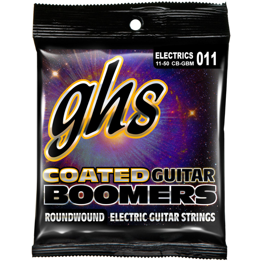 GHS Coated Guitar Boomers .011-.050 Nickel R./W. Medium - Backstage Music