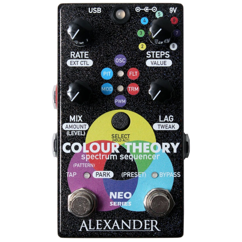 Alexander Pedals Colour Theory Spectrum Sequencer - Backstage Music