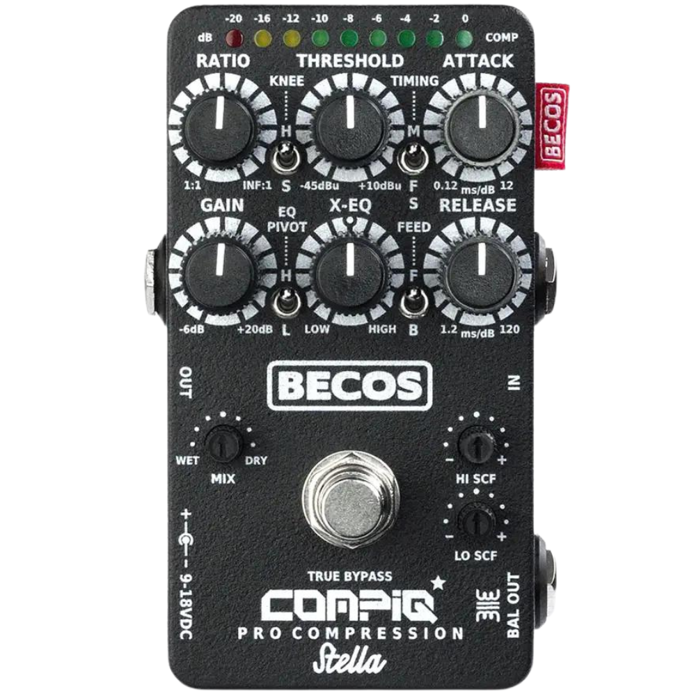 Becos FX CompIQ Stella Pro Compressor MK2 - Backstage Music