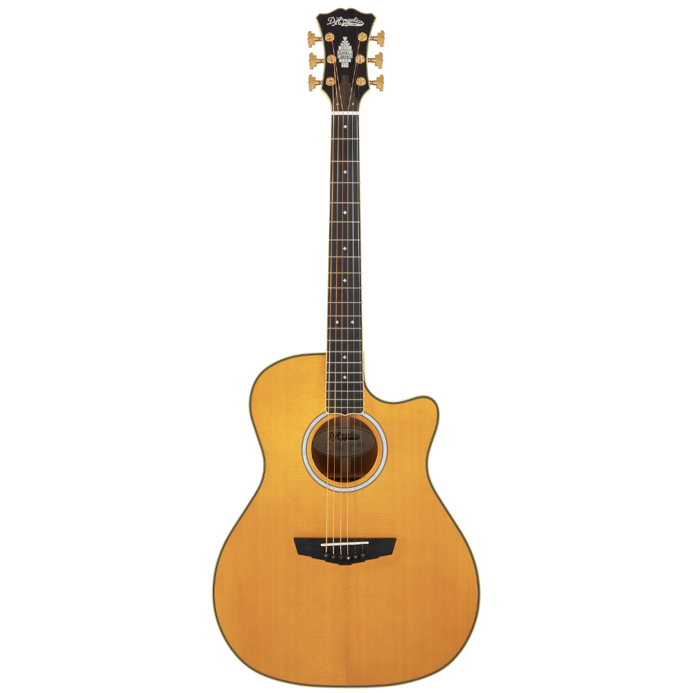 D'Angelico Guitars Excel Gramercy Vintage Natural - Backstage Music