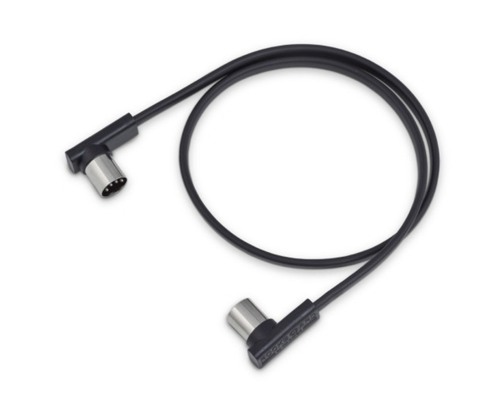 Rockboard Flat MIDI Cable RBO CAB MIDI 60 BK - Backstage Music