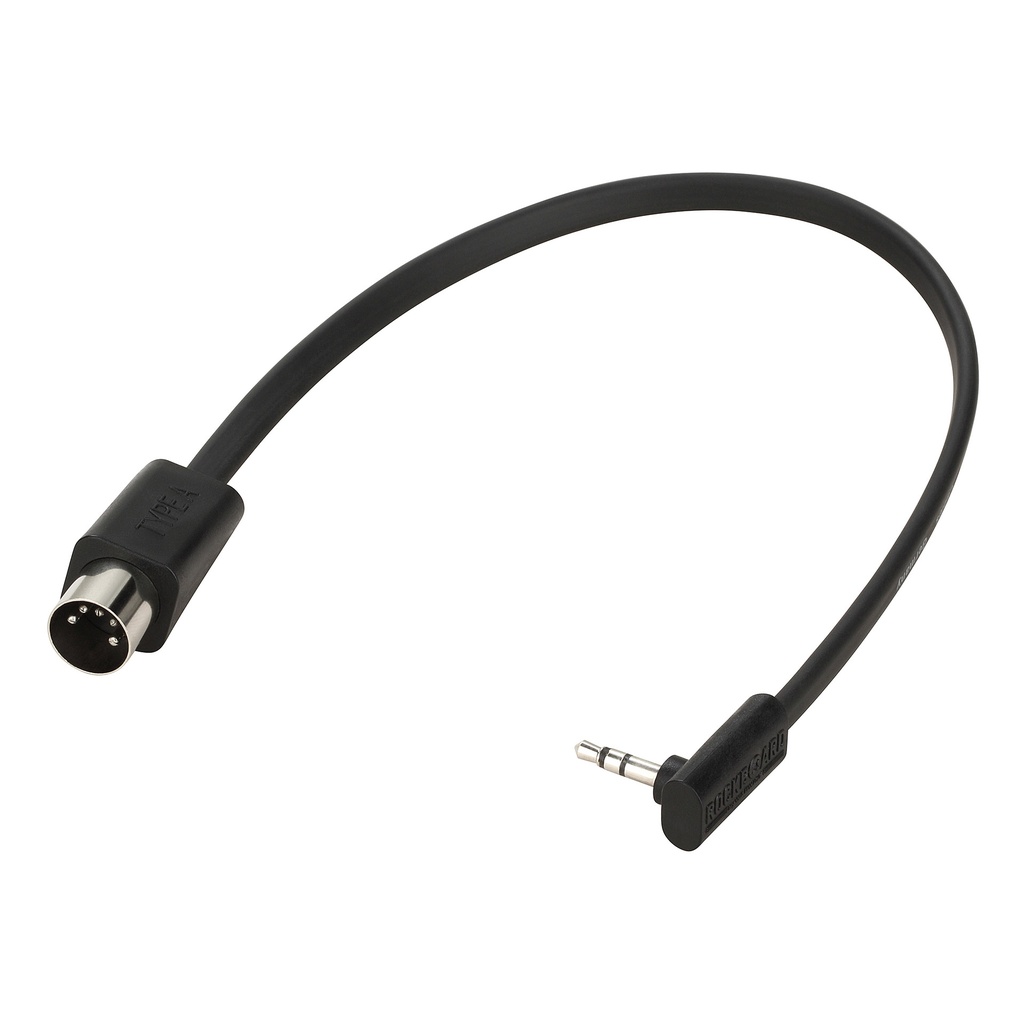 Rockboard Flat TRS to MIDI Cable (TRS-MIDI Type B - 30 cm) - Backstage Music