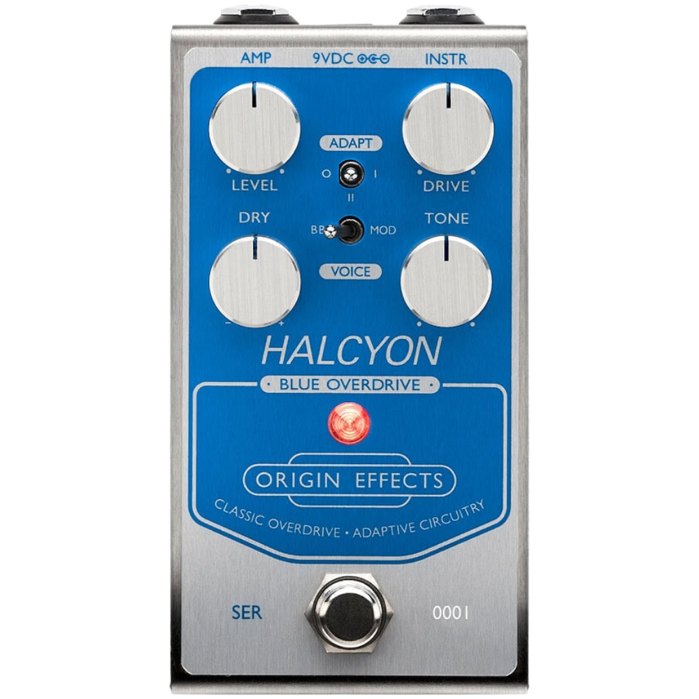 Origin Effects Halcyon Blue Overdrive - Backstage Music