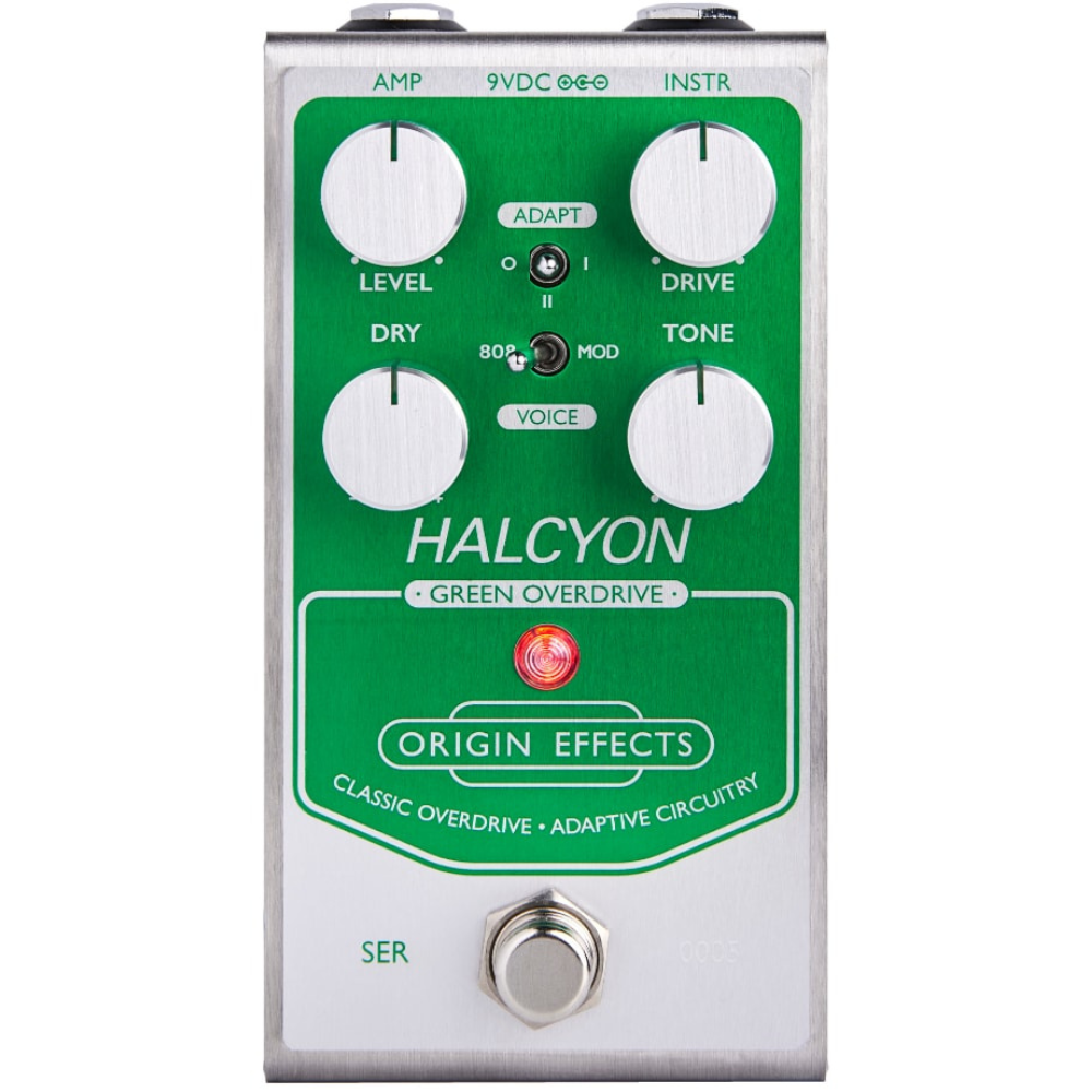 Origin Effects Halcyon Green Overdrive - Backstage Music