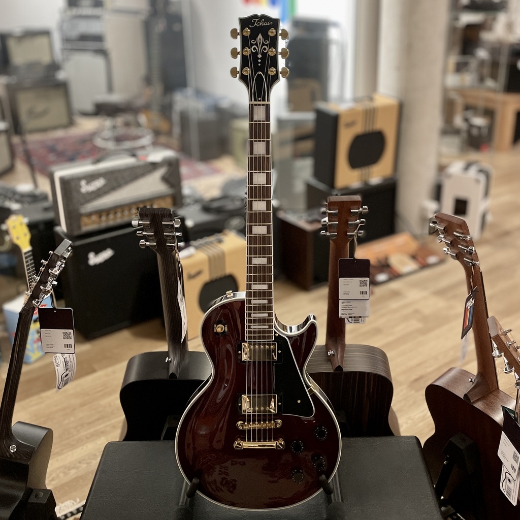Tokai LC136S WR "Wine Red" (Les Paul Custom) - Backstage Music