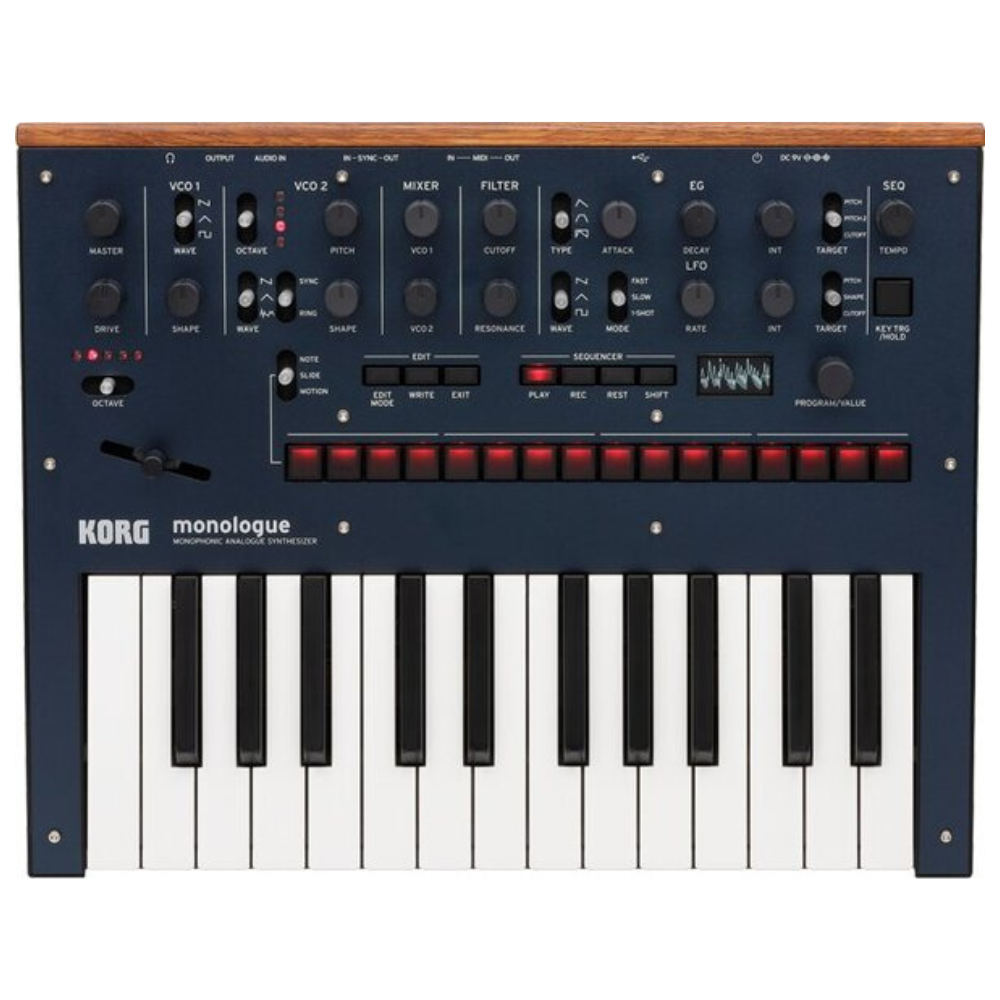 Korg Monologue Black - Backstage Music