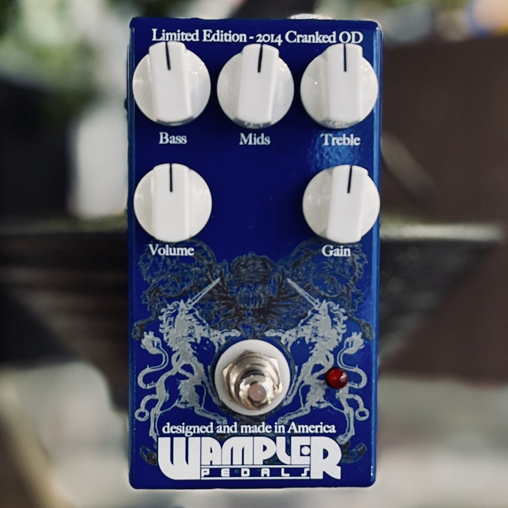 Wampler OCCASION Limited Edition - 2014 Cranked OD - Backstage Music
