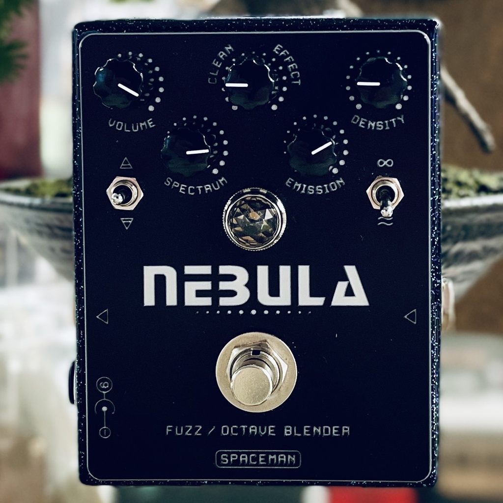 Spaceman Effects OCCASION Nebula Fuzz Octave Blender (Blue Sparkle) - Backstage Music
