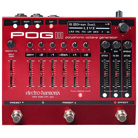 Electro-Harmonix POG3 Polyphonic Octave Generator - Backstage Music