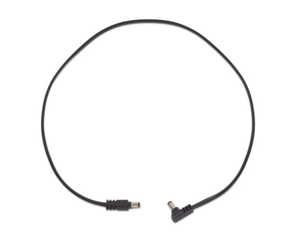 Rockboard Power Kabel 60cm rechtwinklig/gerade - Backstage Music