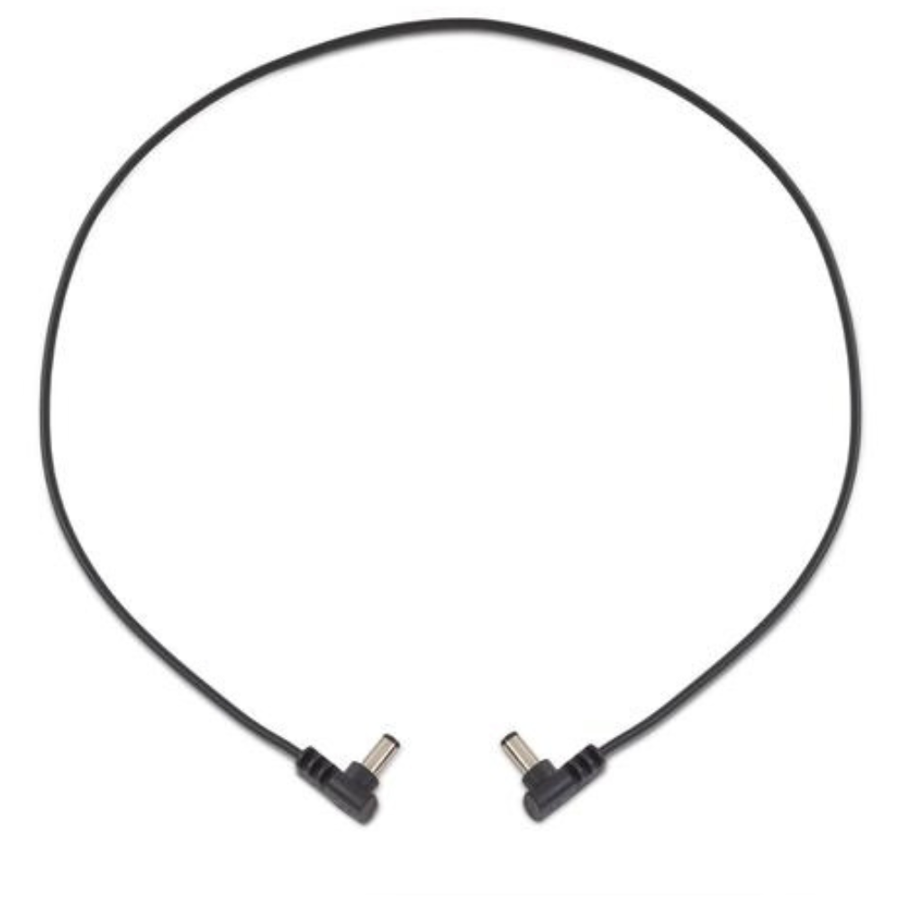 Rockboard Power Kabel 60cm rechtwinklig/rechtwinklig - Backstage Music
