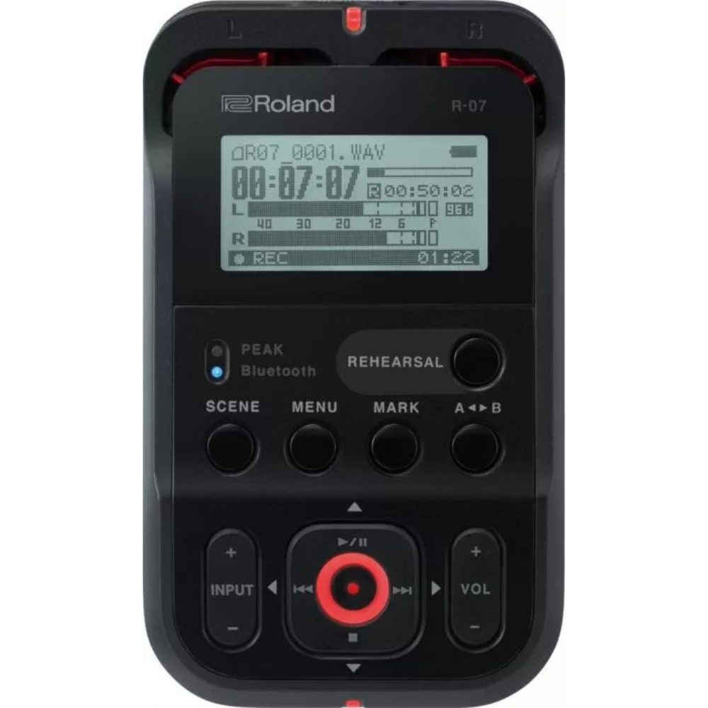 Roland R-07 High Resolution Audio Recorder - Backstage Music