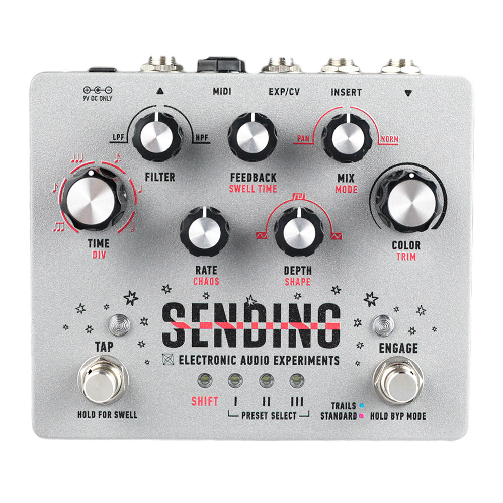 Electronic Audio Experiments Sending V2 Analog Delay - Backstage Music