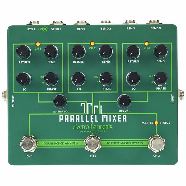 Electro-Harmonix Tri Parallel Mixer - Backstage Music