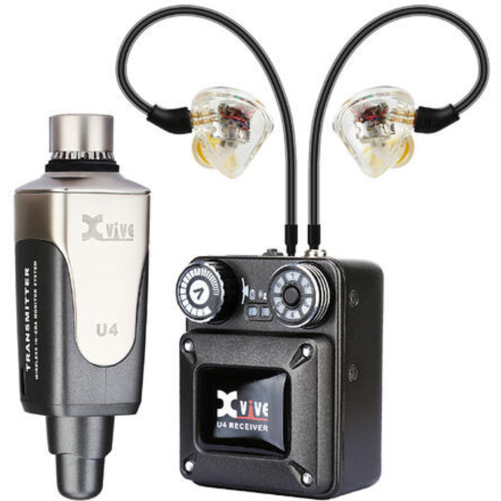 X-Vive U4T9 In Ear Monitor Wireless System Bundle - Backstage Music