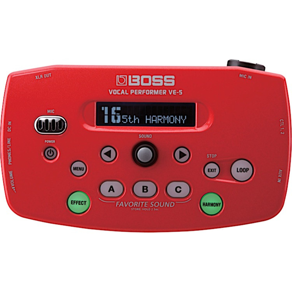 Boss VE-5 RD Vocal Performer - Backstage Music