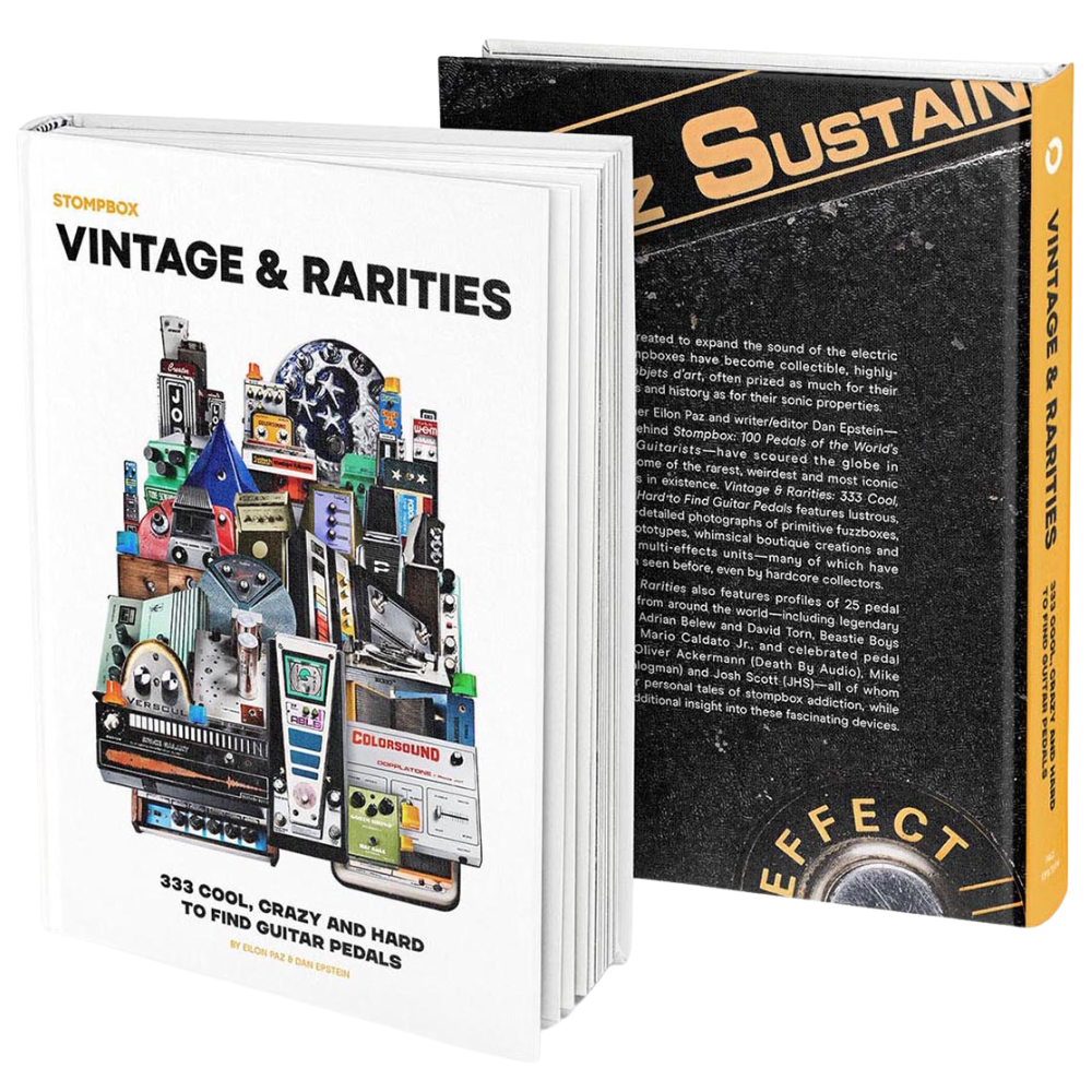 Stompbox Book Vintage & Rarities: 333 Cool, Crazy & Hard To Find Pedals - Backstage Music